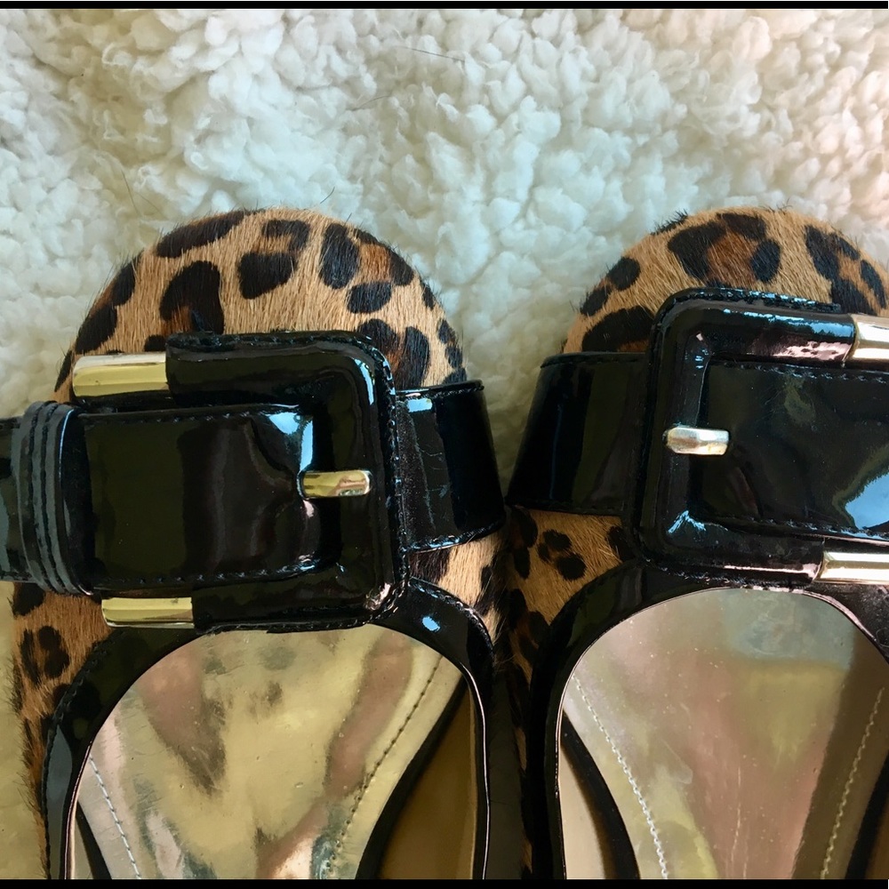 ❗️3/$29 Franco Sarto Animal Print Ballet Flats 7M